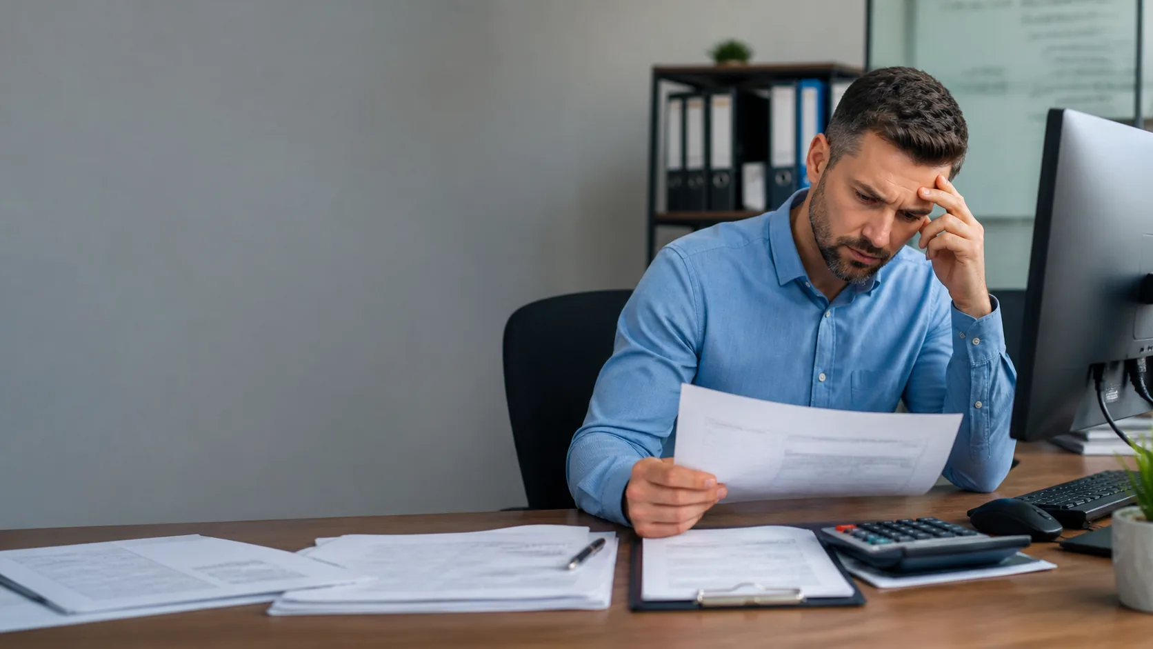 Un professionnel au travail